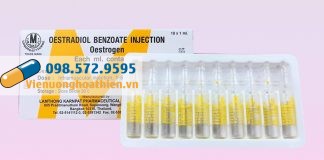 Thuốc Estradiol Benzoate Injection: Công dụng, Liều dùng, Giá bán Estradiol Benzoate